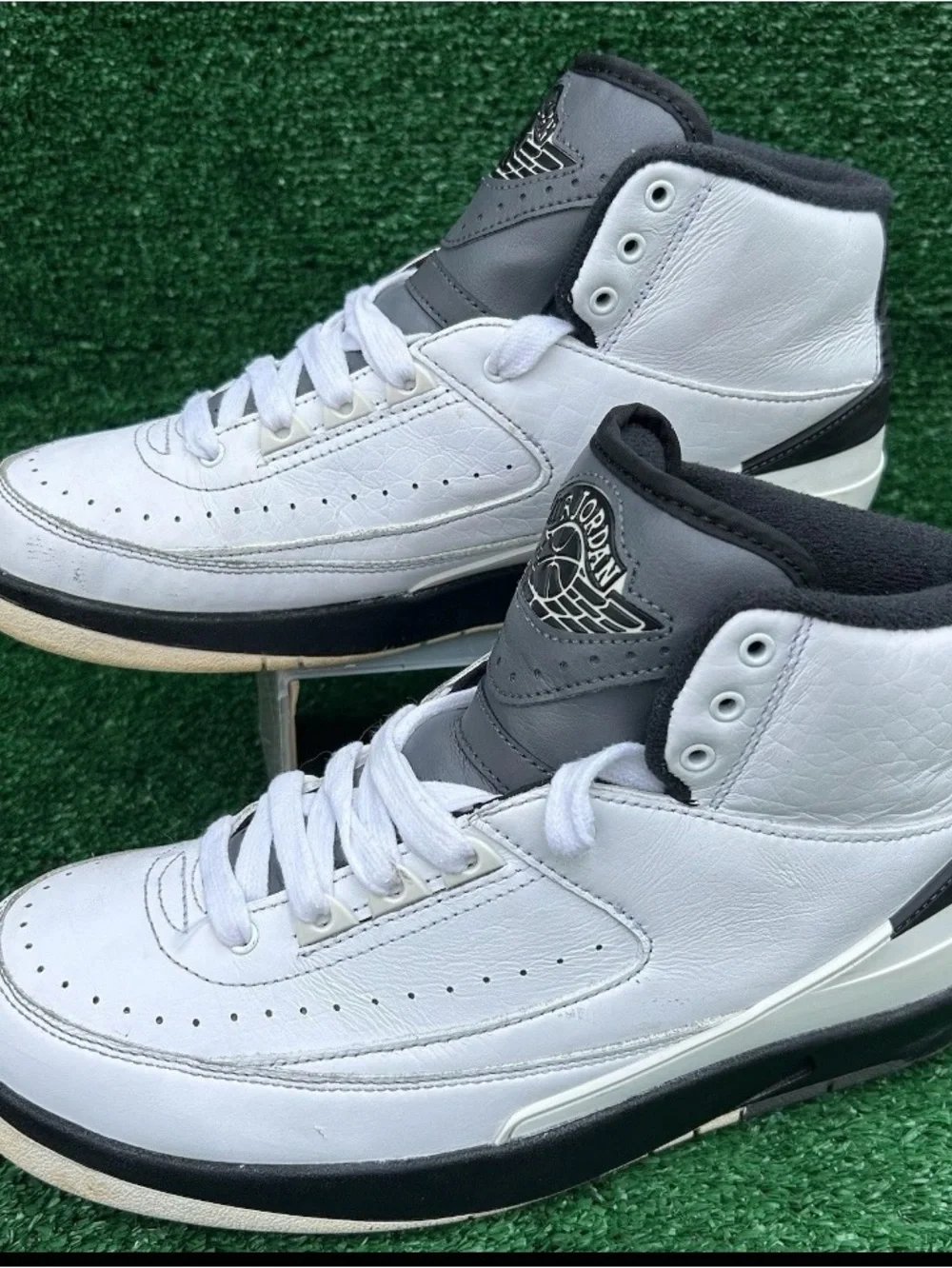 Air Jordan 2 II Retro Wing It White Black Grey 834272-103